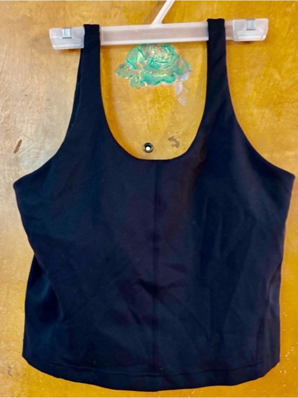 Lululemon black sports bra tank. Xl
